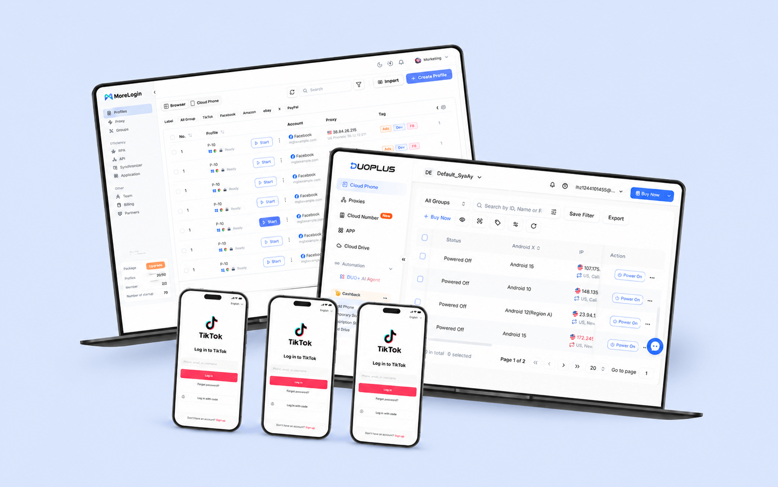 MoreLogin 替代方案怎么选?DuoPlus云手机 对比 MoreLogin